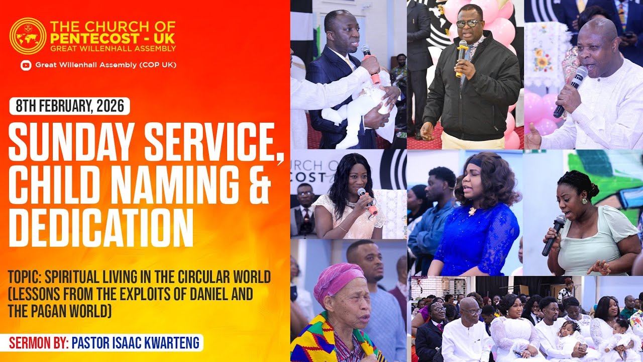 Sunday Morning Church Service With P/Overseer Isaac Kwarteng 