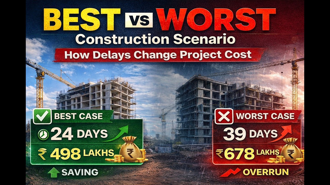 Best vs Worst Construction Scenario |Construction Management Case Study #constructionmanagement