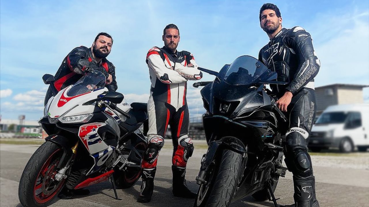 LA MIA PRIMA VOLTA IN PISTA CON LA MOTO ! con @GiovanniFois e @Spavald92