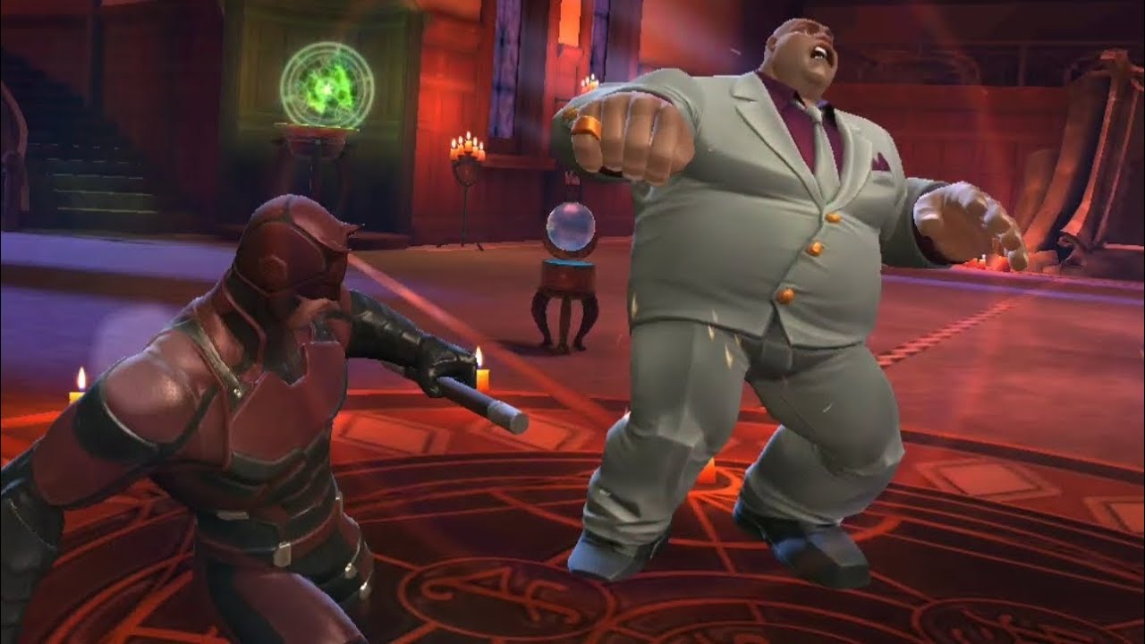 Daredevil vs Kingpin (Daredevil: Born Again) - Marvel Contest Of Champions