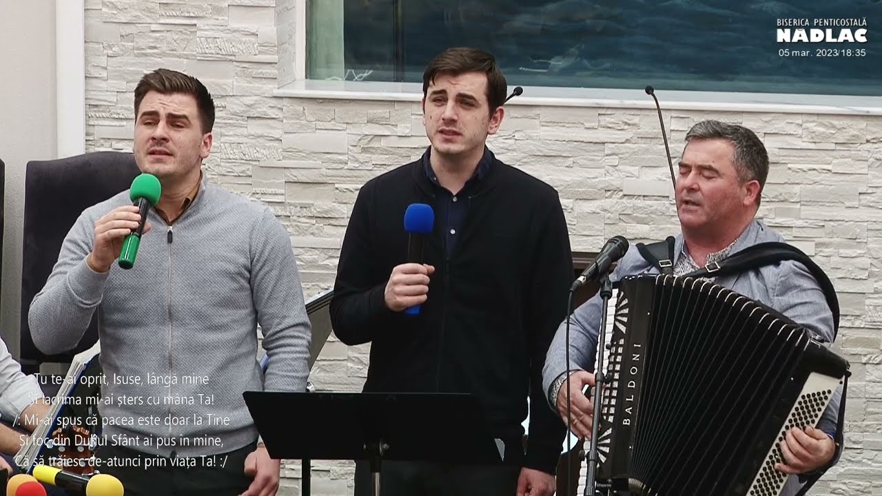 Tu te-ai oprit, Isuse, langa mine