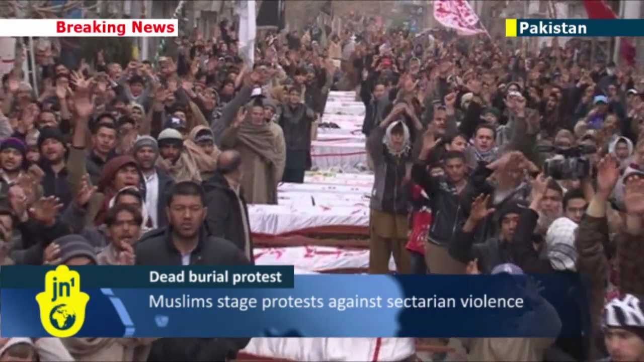 Pakistan blasts: Shiite muslims stage protests against deadly sectarian violence