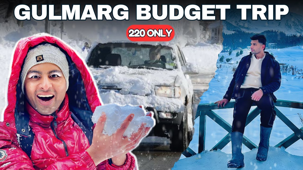Srinagar To Gulmarg Budget Trip | Gulmarg Kashmir full Details  | Things To Do in Gulmarg | Snowfall