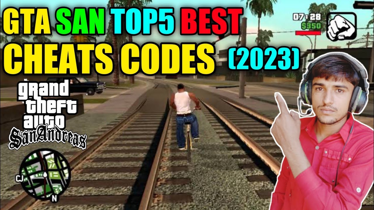 Gta San Andreas Top5 Best Cheat Codes ShakirGaming