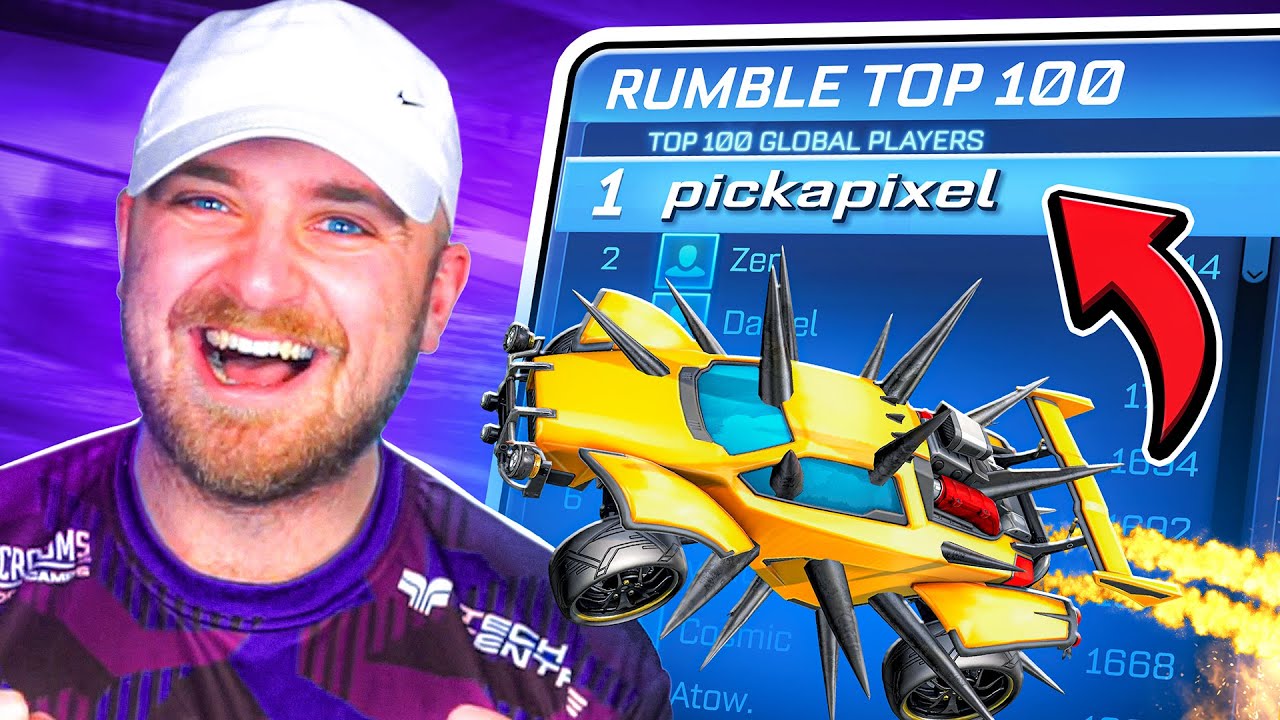 ВОТ как выглядит ТОП-100 в Rocket League Rumble!
