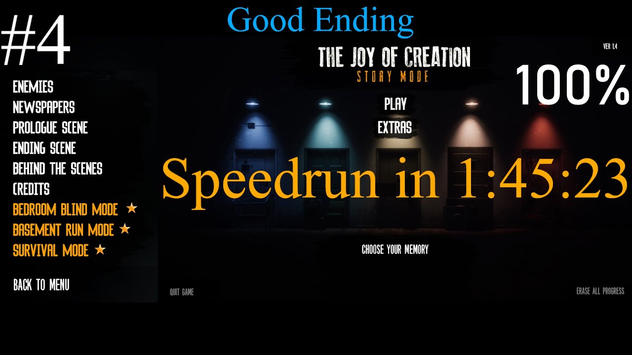 TJOC SM New Final 100% [WR] Speedrun in 1:45:23