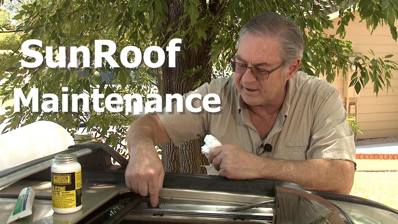 How to Lubricate Sunroof Tracks & Restore Seals | Prevent Leaks & Sticking with David Guggisberg