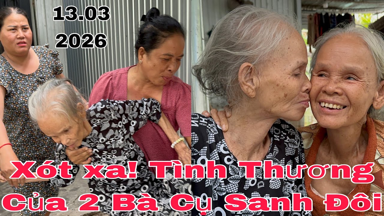 Xót Xa! Hàng Xóm Nói Hết Về 2 Bà Cụ Sanh Đôi #thinhhanh #yeucuocsong #giadinh #mientay 
