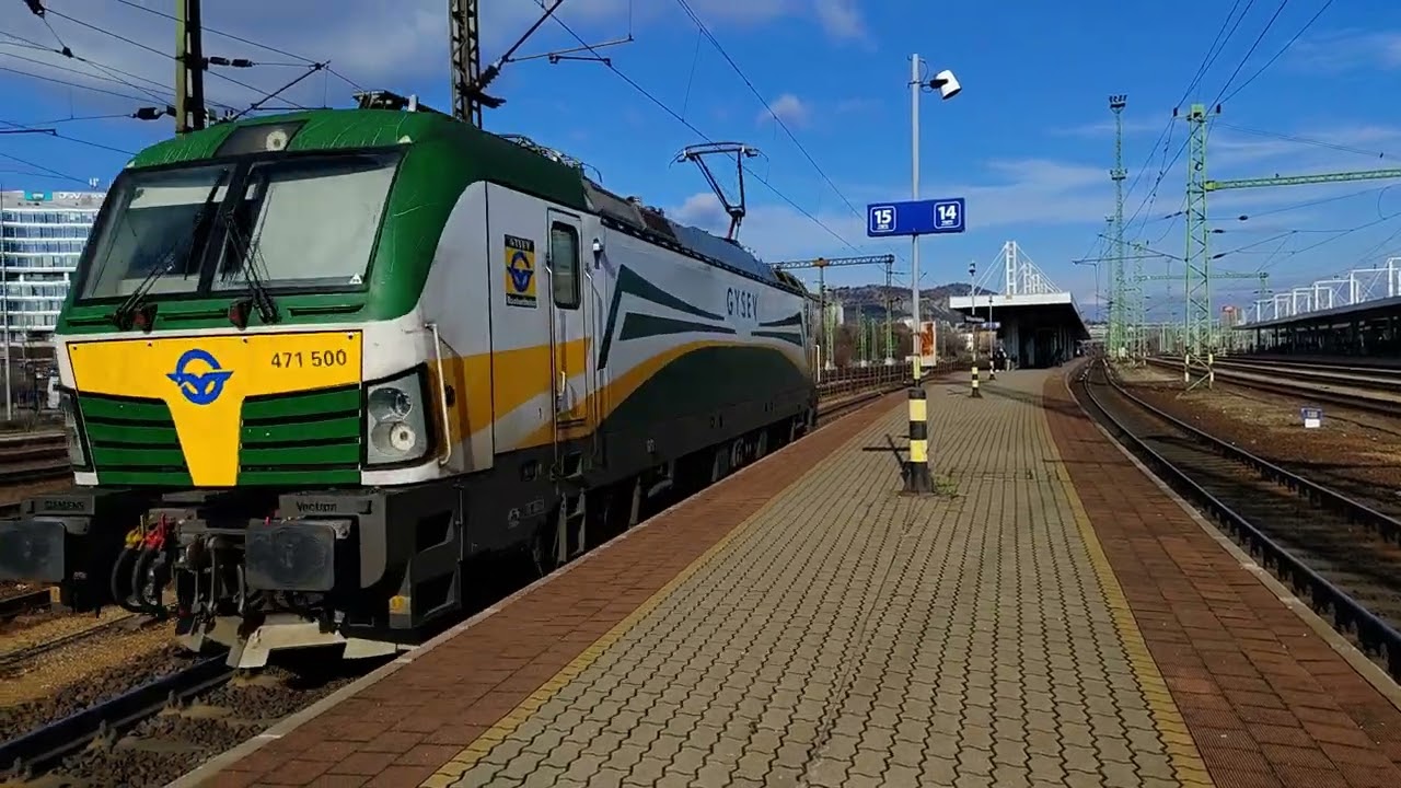 471 500 Vectron tolatást vègez Kelenföldön 