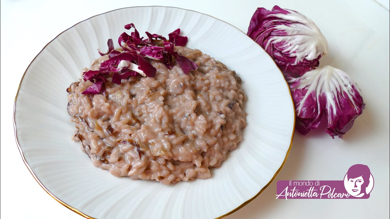 Risotto al radicchio e taleggio - Antonietta Polcaro