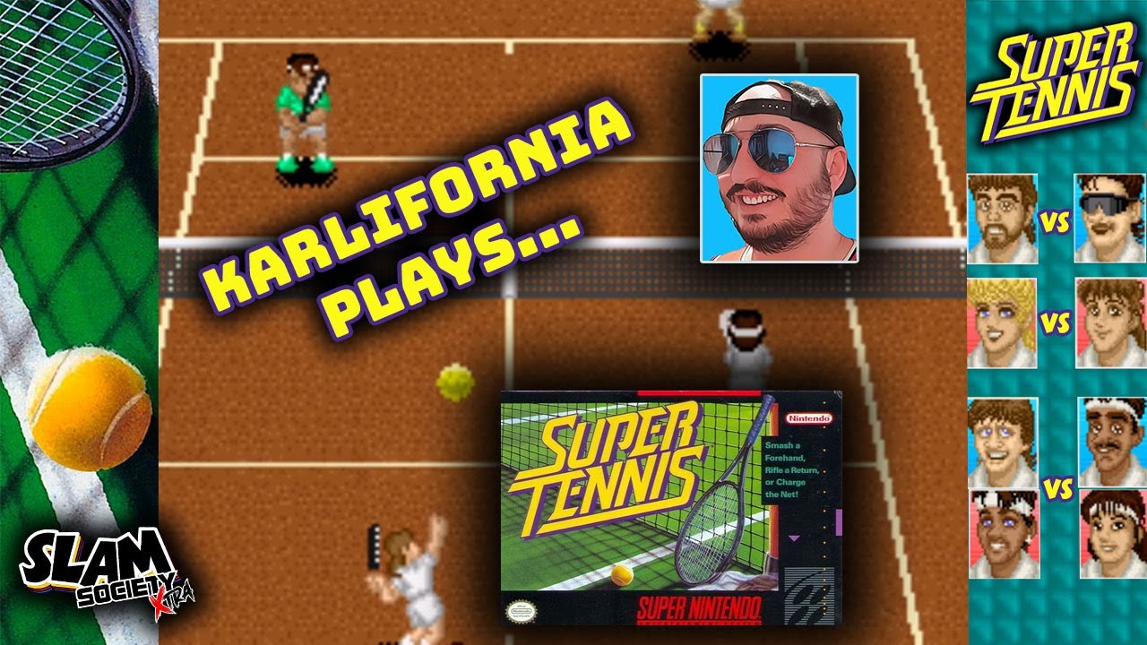 SUPER TENNIS IS AWESOME! (Super Tennis on SNES)