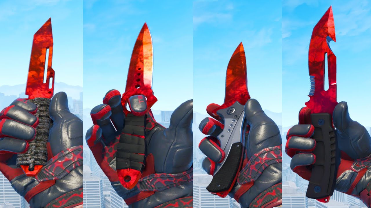 New RUBY Knives - Skeleton, Nomad, Survival, Paracord | CS2 Spring Forward Update | All animations