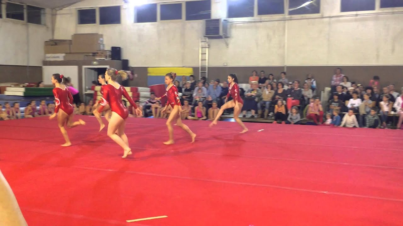 GALA de la Vaillante de Langon gymnastique 2014 - Danse des groupes compétition 2