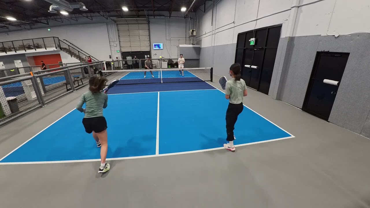 Zero Zero Pickleball: February 25, 2026 - Bily/Philip vs Viv/Jess Game 2