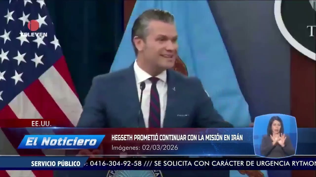 Reporte meridiano: Tensión en el Medio Oriente – El Noticiero emisión meridiano 02/03/26