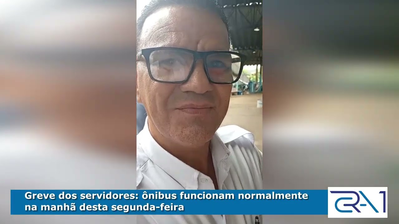 Greve dos servidores: ônibus do TCA funcionam normalmente na manhã desta segunda-feira