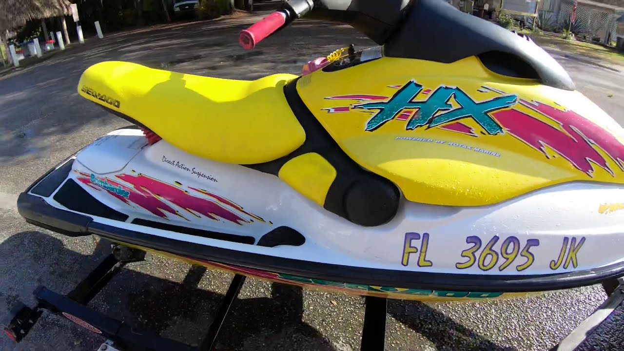 1996 SeaDoo HX..First Official ride..carb adjustment