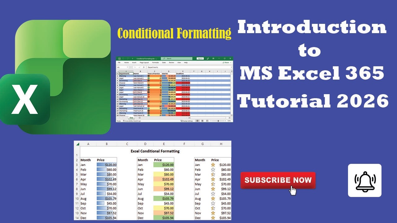 How to Use Conditional Formatting in Excel 365 (Full Tutorial for Beginners)