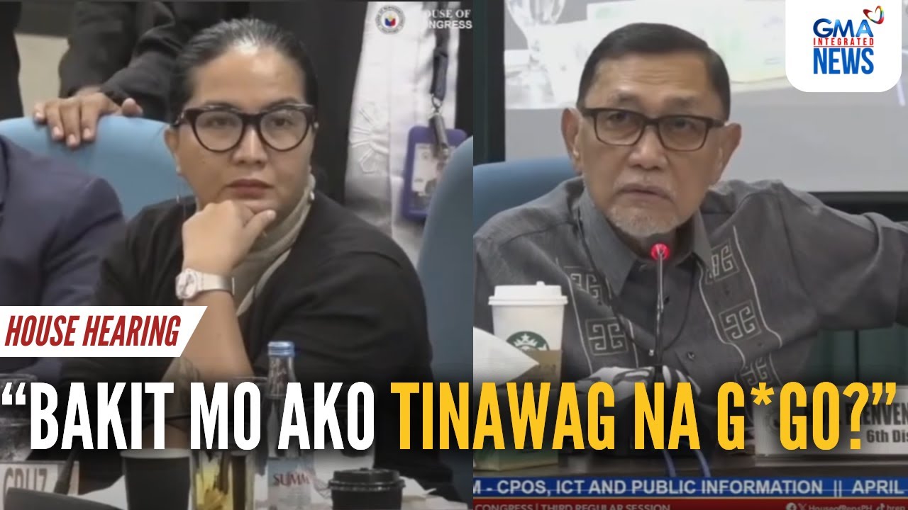 Rep. Abante and vlogger engage in a heated exchange during fake news hearing | GMA Integrated News
