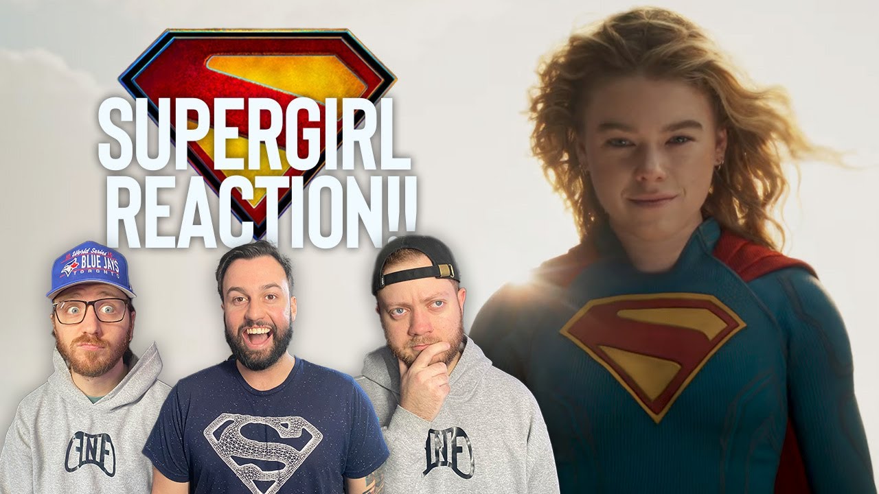 Реакция на официальный тизер-трейлер SUPERGIRL!