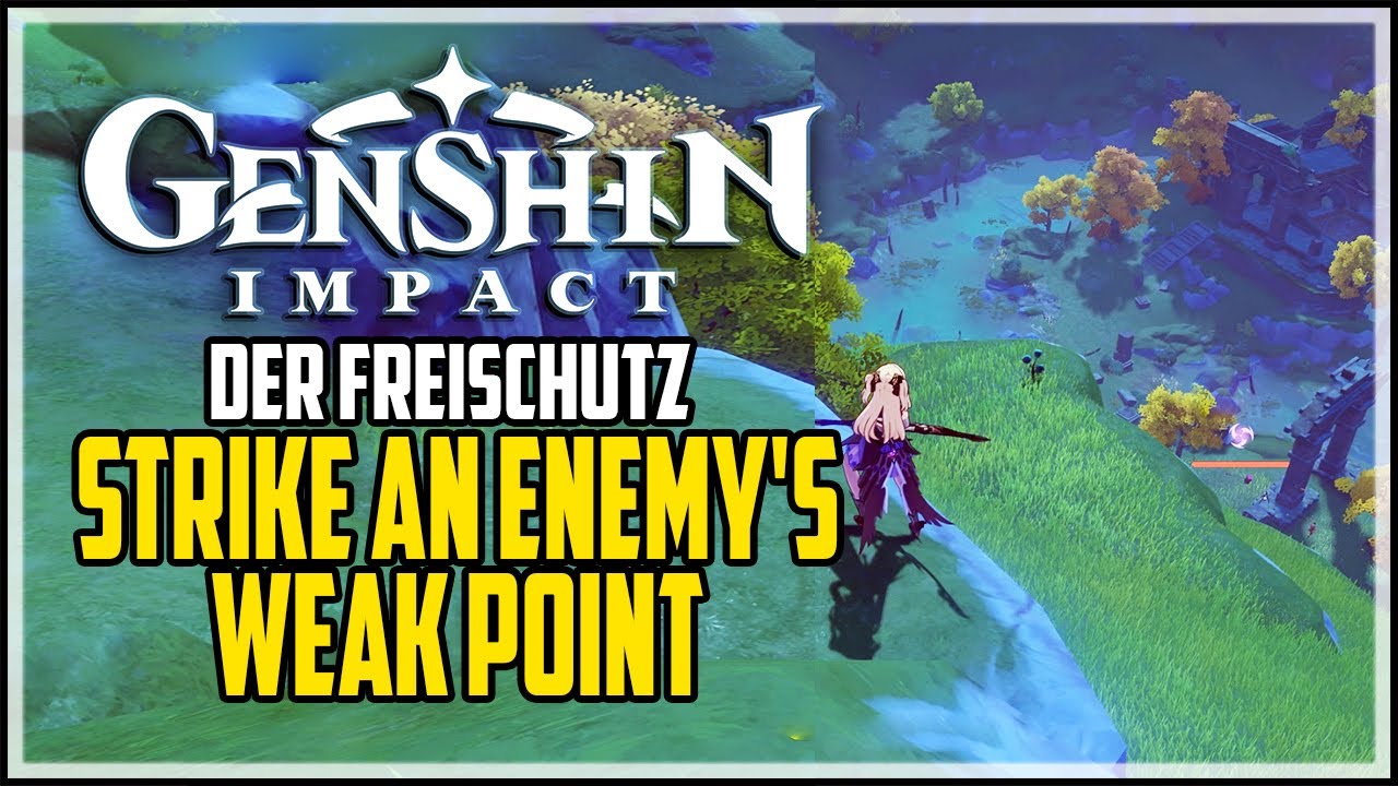 Der Freischutz Achievement Genshin Impact - Strike An Enemy's Weak Point From Extremely Far Away