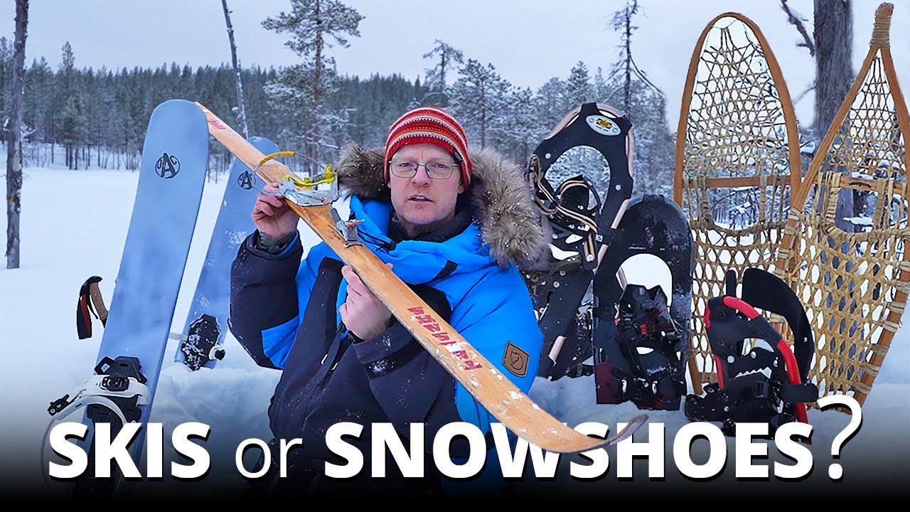 Skis or Snowshoes? | FIND OUT! Which is BEST for Your Winter Camping Adventure?