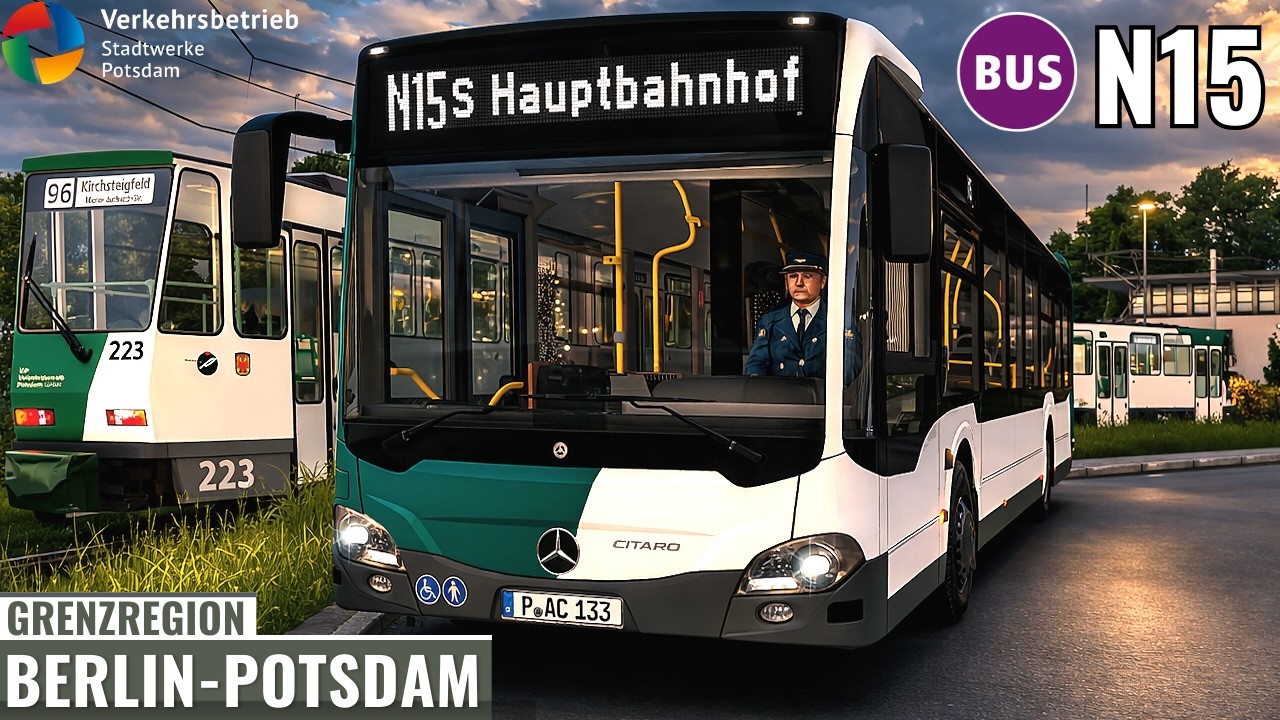 OMSI 2 🚌 - TRAUM-NACHTBUS! 🤩 Potsdams N15 im C2 🔥- Let's Play Omsi 2 [#1048]