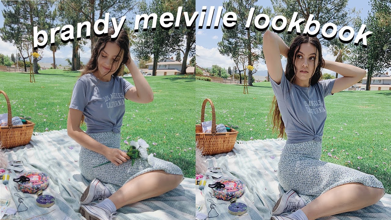 BRANDY MELVILLE LOOKBOOK // outfit ideas for spring & summer