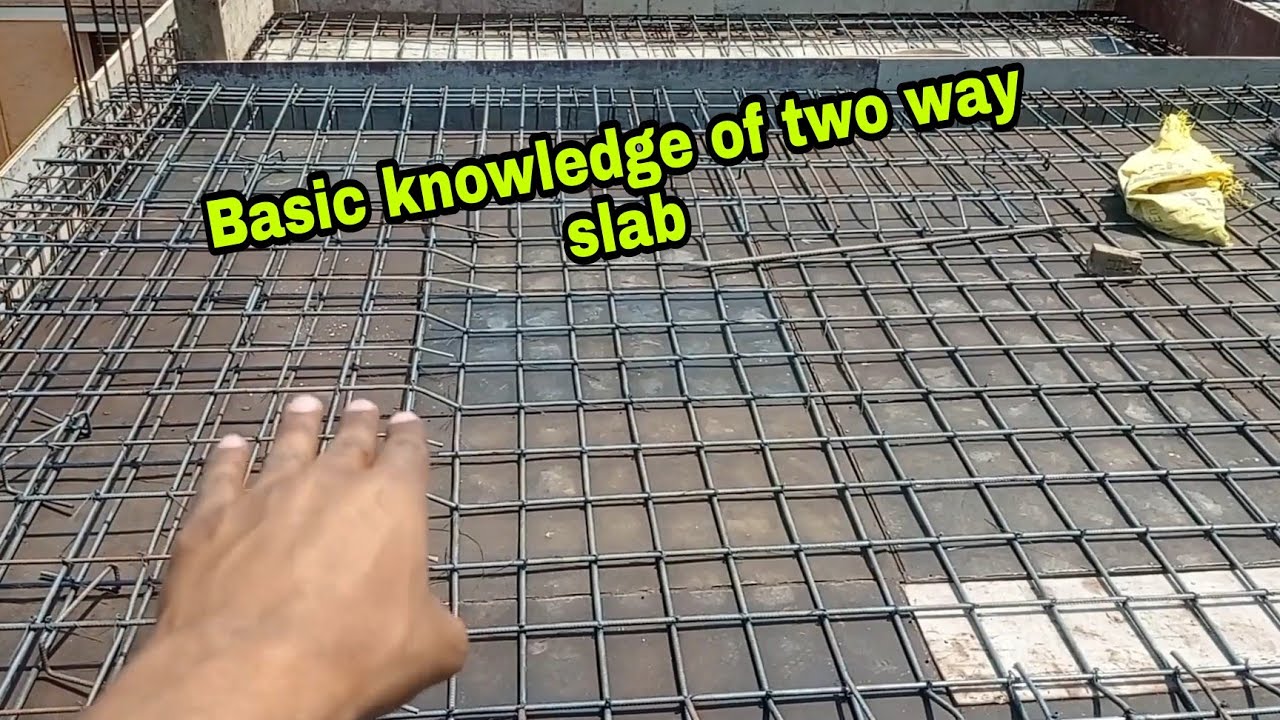 Basic knowledge of two way slab क्या होता है two way slab