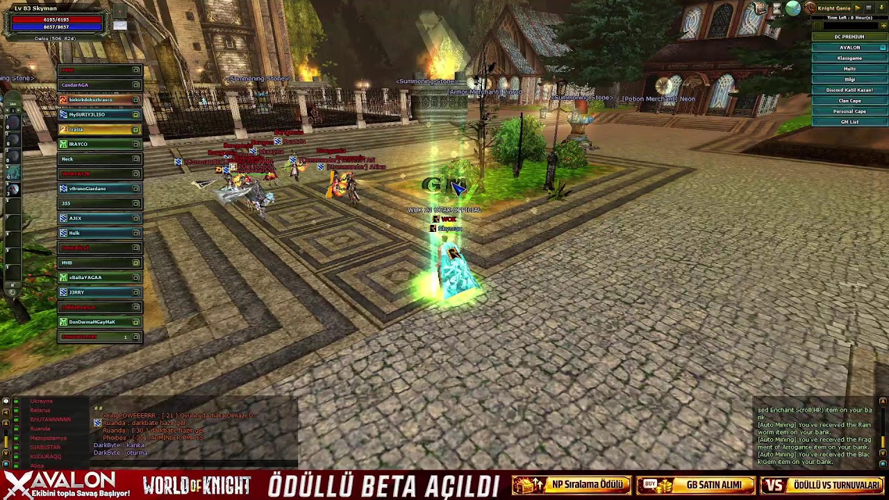World of Knight Avalon BETA Açıldı! 💰 300.000 TL Ödül Havuzu! | Toplamda 3 Milyon TL Ödül! |