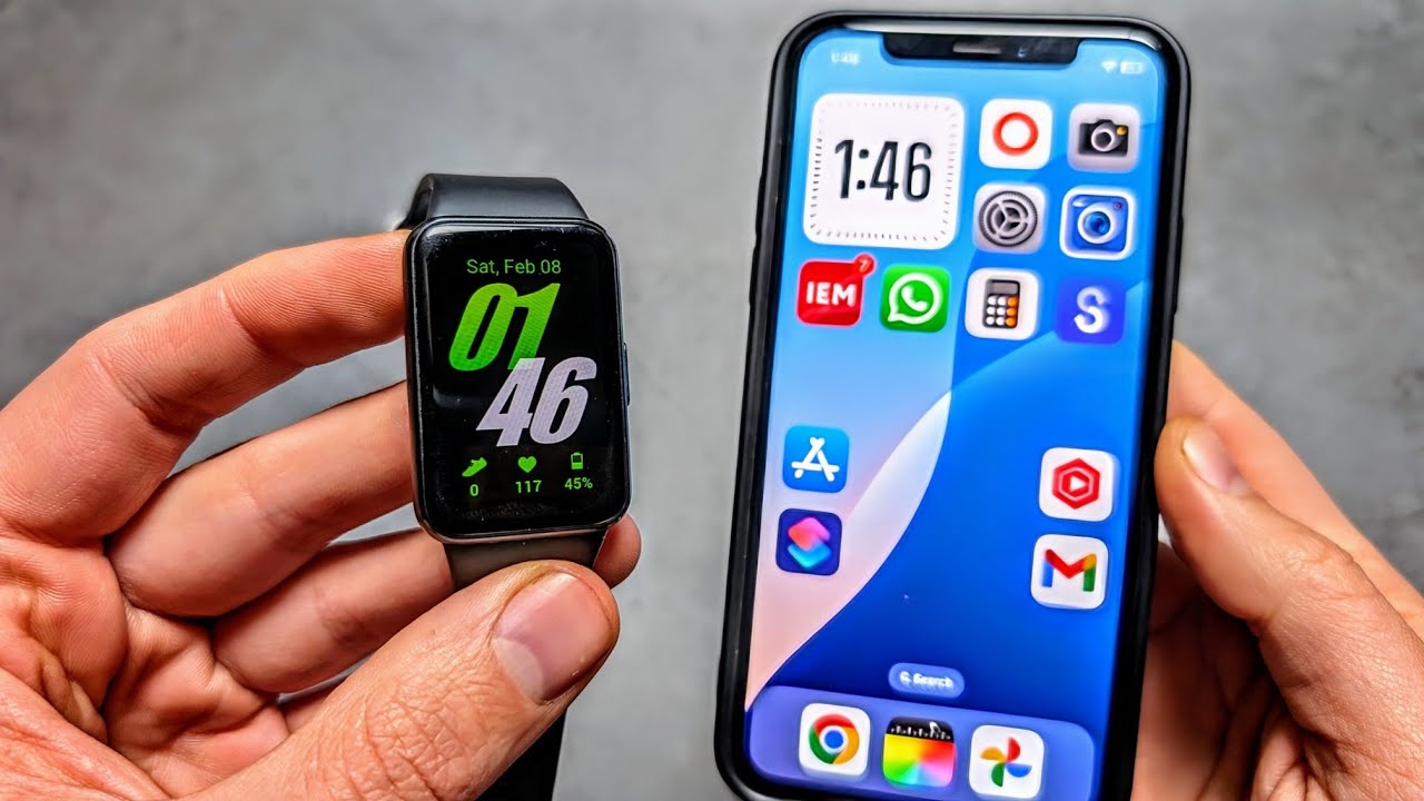 Можно ли соединить Samsung Galaxy Fit 3 с iPhone?