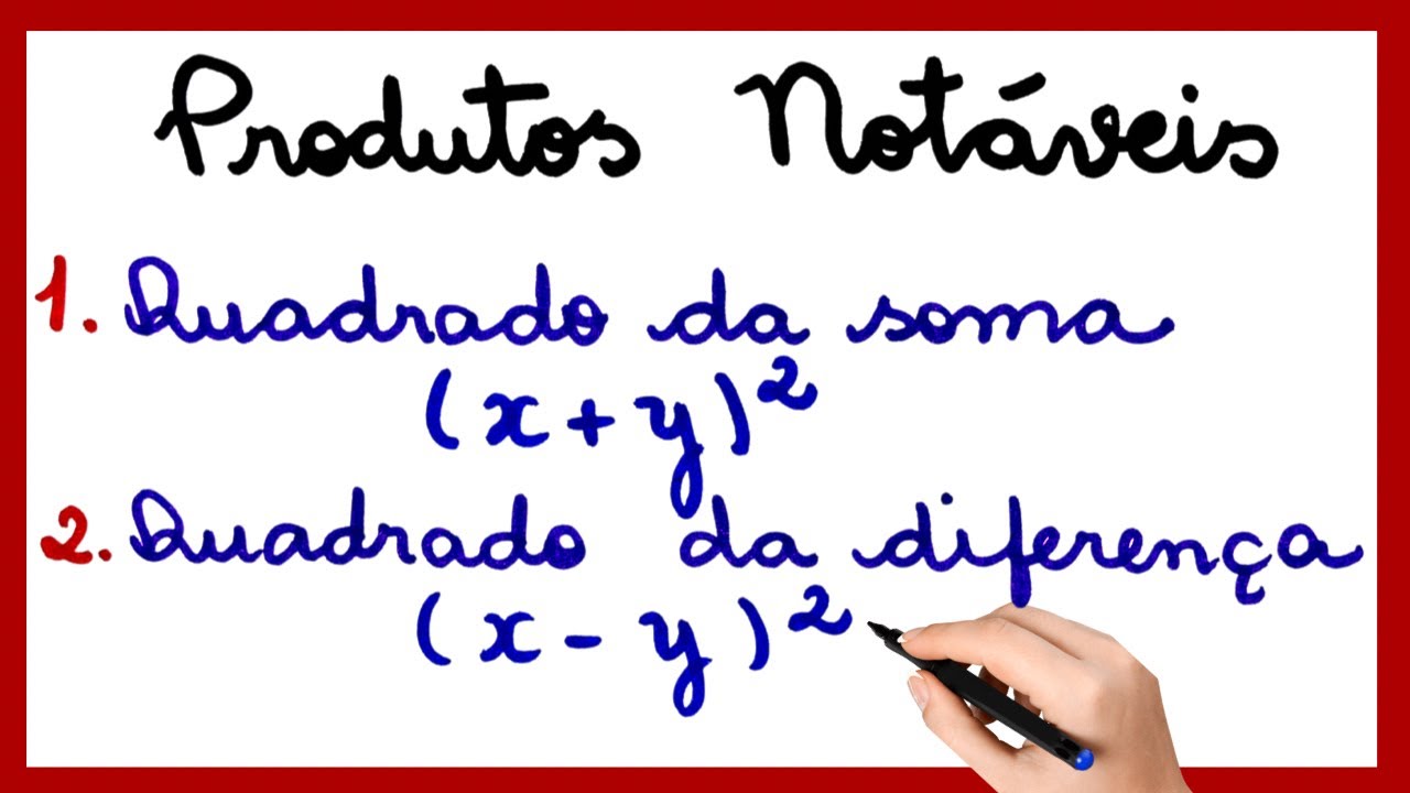 PRODUTOS NOTÁVEIS