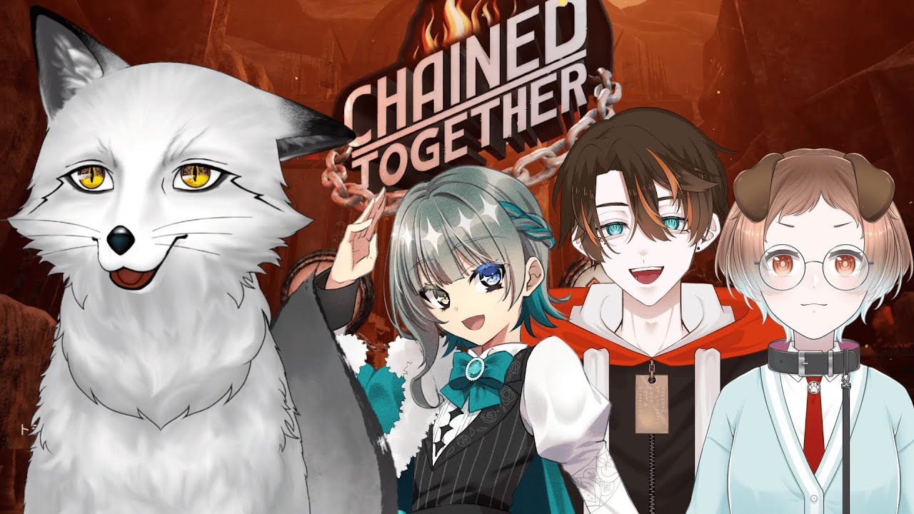 【Chained Together】ずっと気になってたやつ！！鎖でつながれるのか！？！？！？【野狐やこ】
