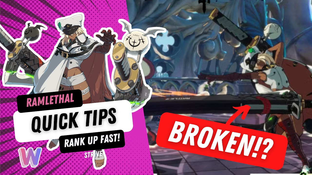 7 Tips to Rank up FAST with RAMLETHAL in Guilty Gear: Strive