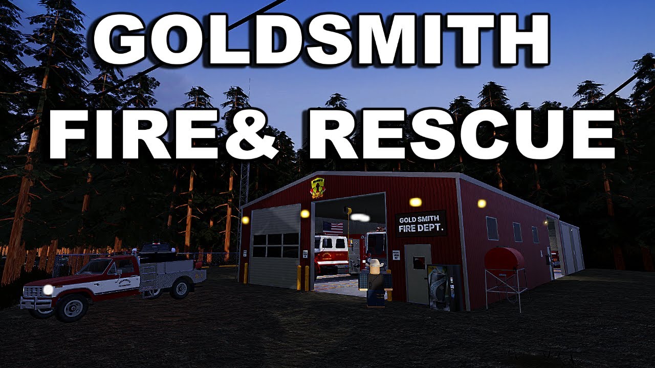 Goldsmith Fire and Rescue (ROBLOX) PLANE FIRE! {EP:3}