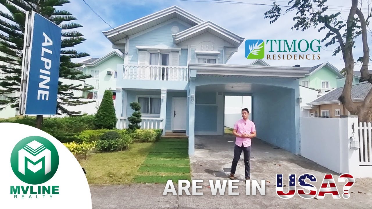 Are we in USA? This New Home Alpine Model Unit is in Pampanga! | Timog Residences