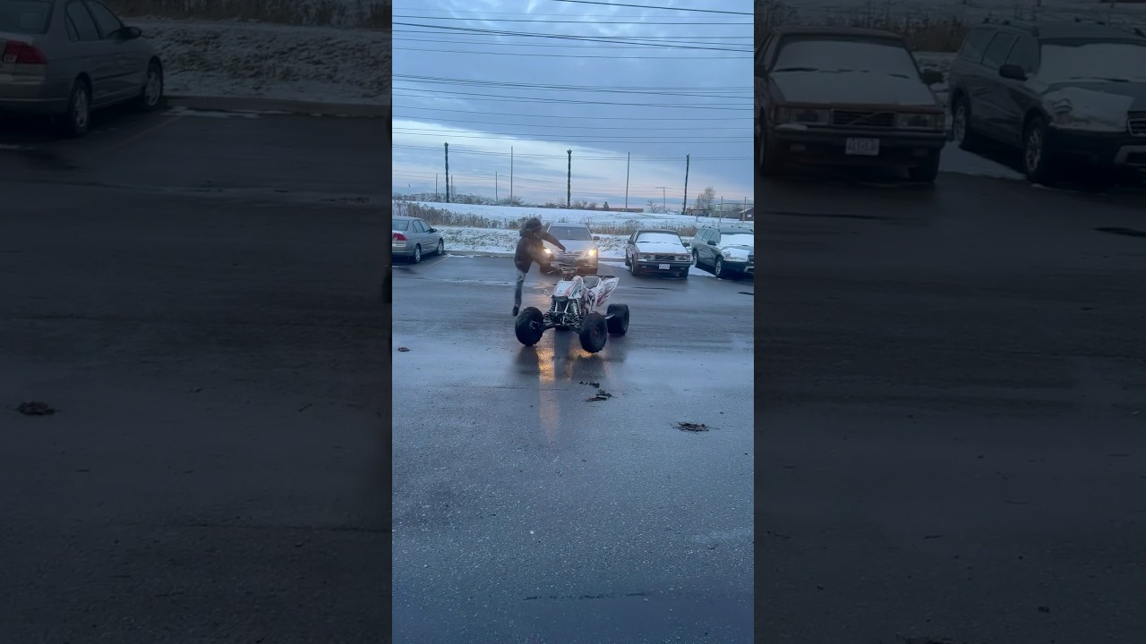 Quad Drifting GONE WRONG 🤣😳🤯🔥 #youtubeshorts #quad #dirtbike #atv #wheeliedirtbike #motovlog
