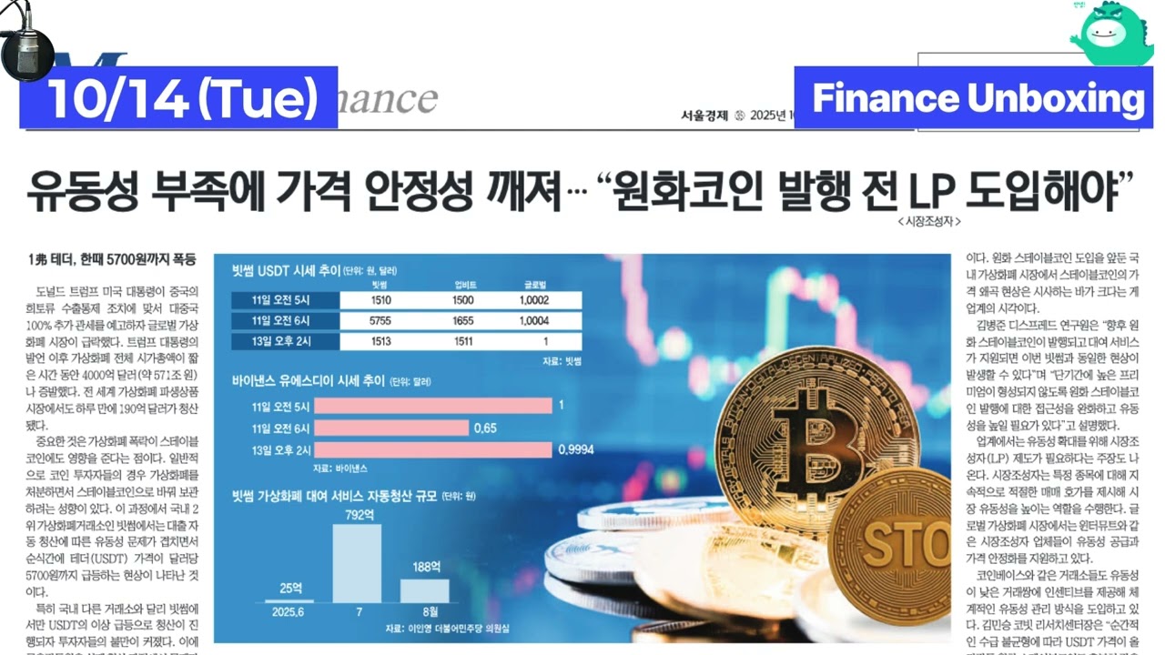 2025/10/14 (Tue) Finance Unboxing [ON AIR Sedaily]
