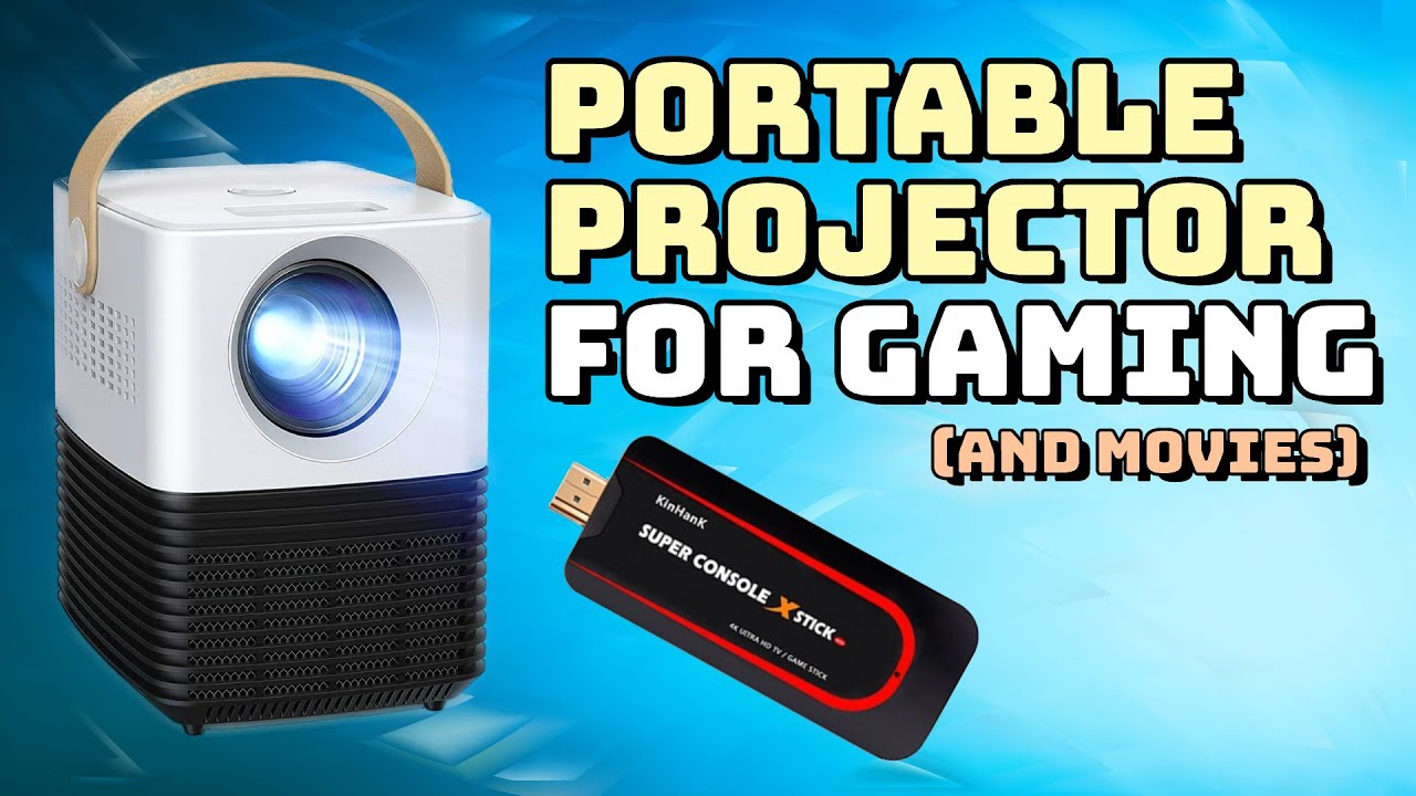Using a Portable Projector for Backyard Gaming (Apeman LC450P Review)