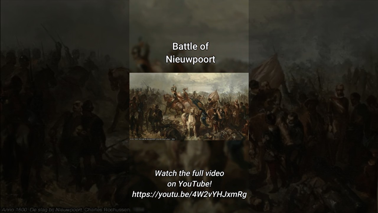Battle of Nieuwpoort, 1600 