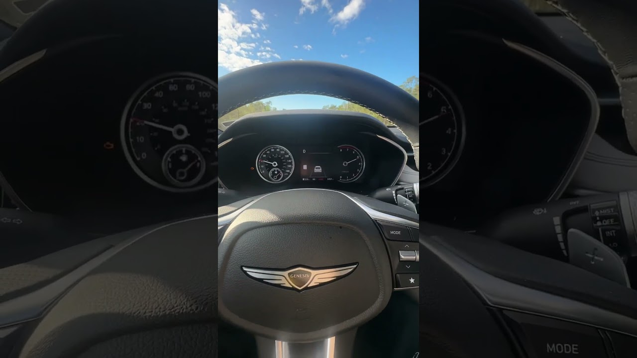 2025 Genesis G70 2.5T 0-60 bone stock