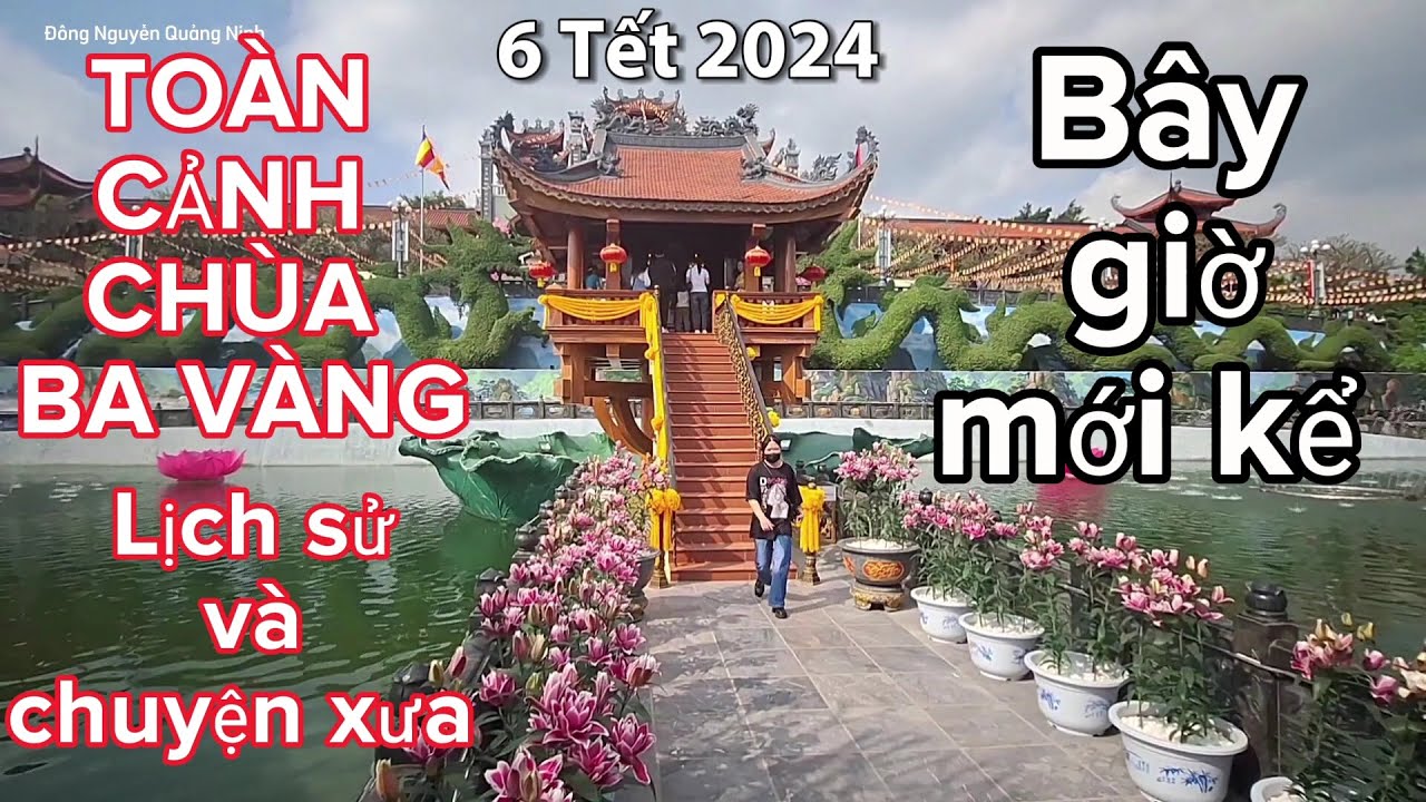 Pháp Luân xoay chuyển lưỡng long chầu về Chùa ba vàng