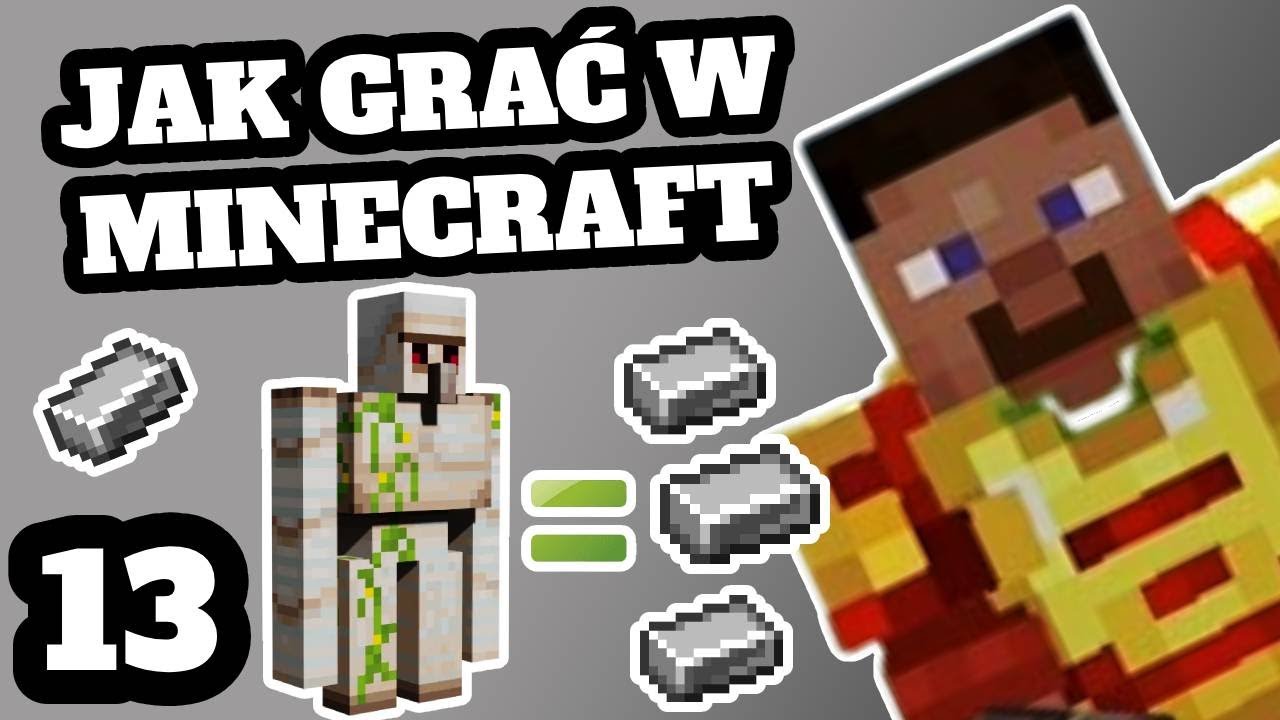 Automatyczna farma żelaza Minecraft bedrock 13# Jak grac w minecraft?