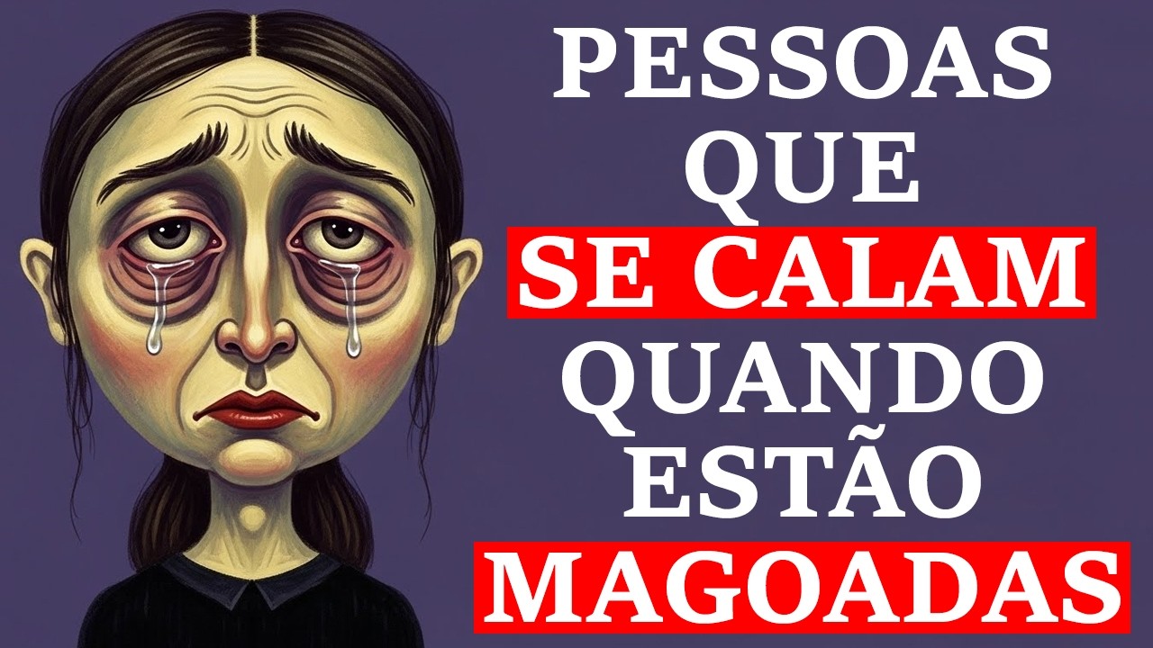 A psicologia das pessoas QUE SE CALAM quando estão magoadas