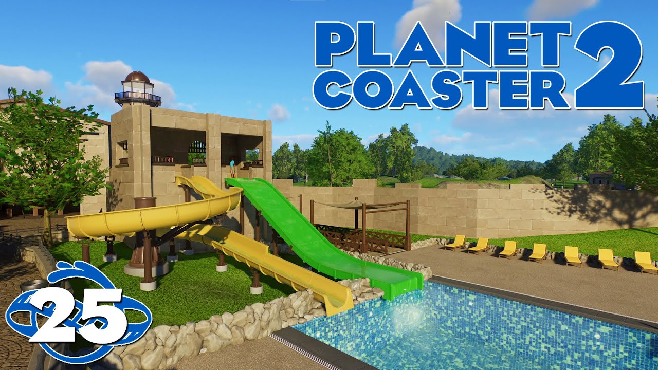 Premières Glissades 💦 - Planet Coaster 2 / Let's Play - Ep 25 | FR