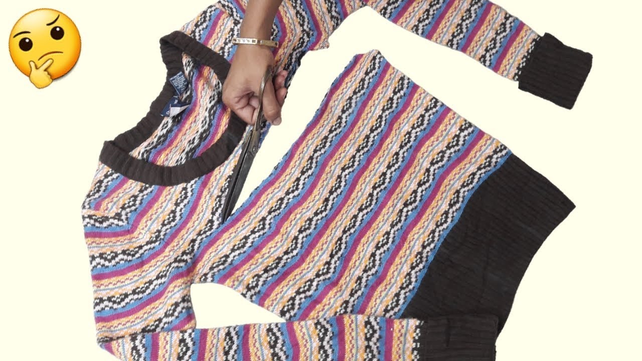 3 AWESOME IDEA from Old Sweater // Diy Idea // By Hand made idea