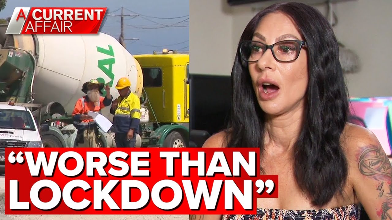 Business 'smashed' by government road project after surviving lockdown | A Current Affair