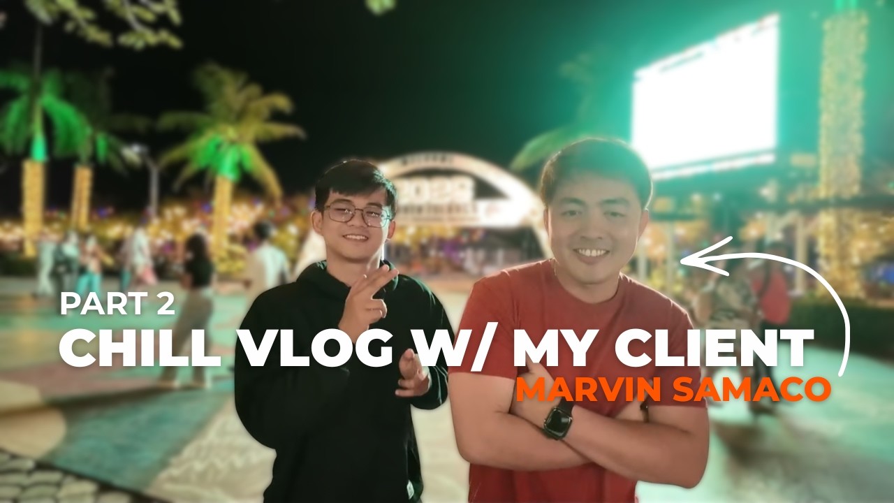 ISLAND HOPPING WITH MY CLIENT (Marvin Samaco) | CHILL VLOG PART 2
