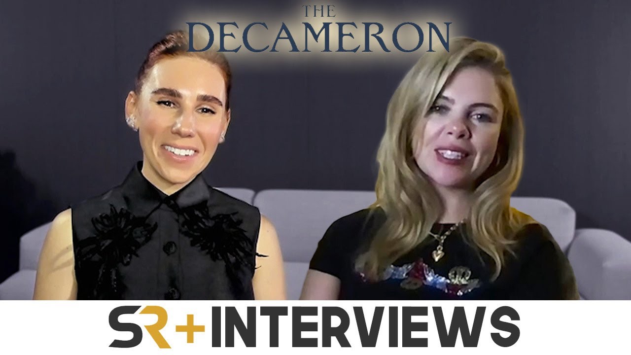 The Decameron Stars Zosia Mamet & Saoirse-Monica Jackson On The Importance Of Female Friendship