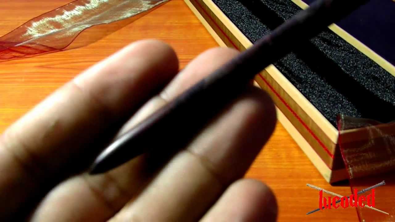 The Noble Collection Fenrir Greyback's Wand with Ollivanders Box varita # 14